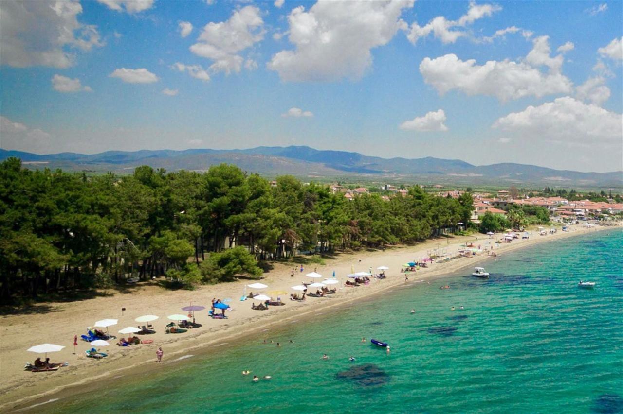 Pine Beach Holiday Home 2 Bedrooms 50 Meters To The Beach Kalyves Polygyrou Εξωτερικό φωτογραφία